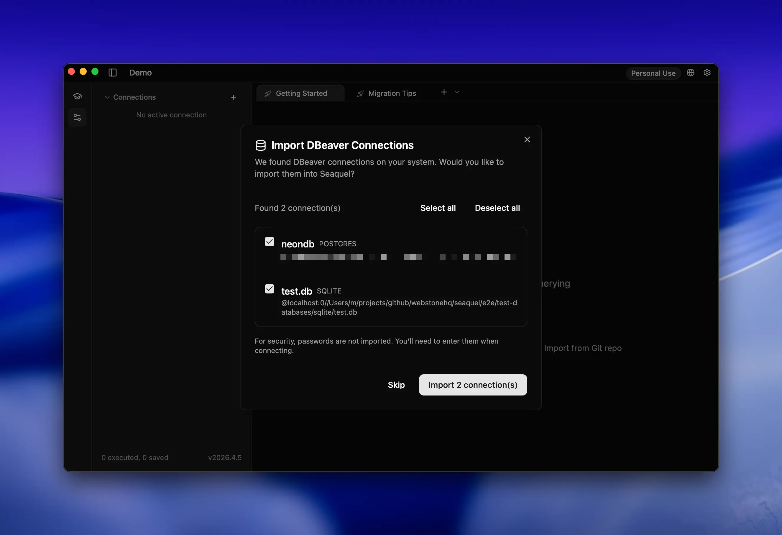 Multi-Database Support